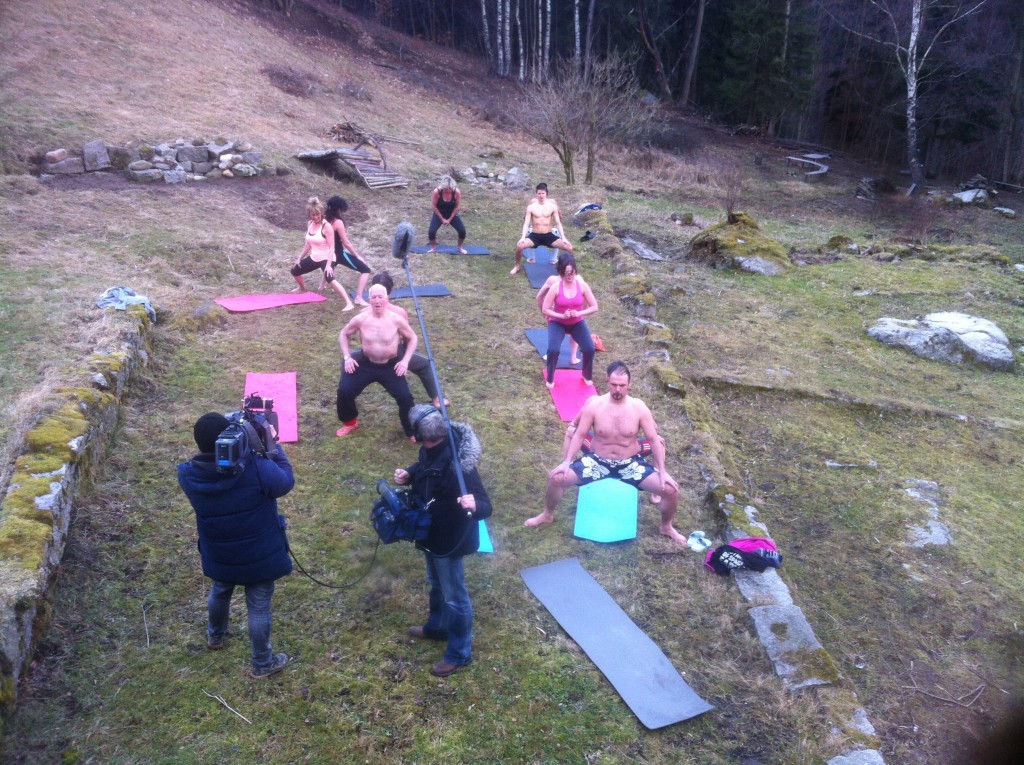 trainen tijdens wimhofweek