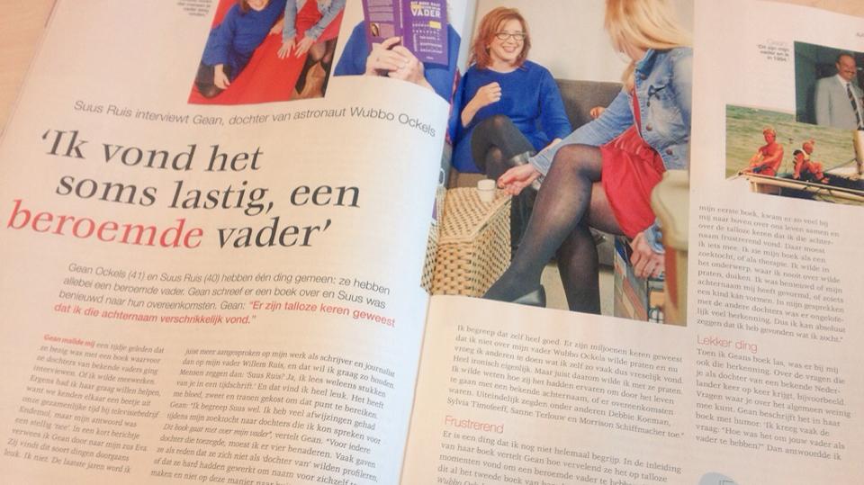 Interview in blad Vriendin